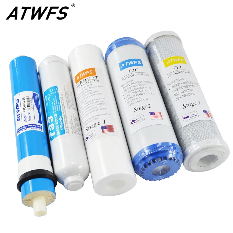 Basin Mixer Cartridge - ATWFS 5단계 역삼투 RO 정수 필터