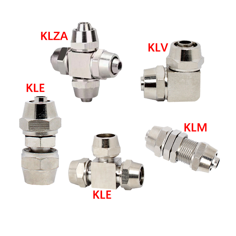 Compression Fitting Brass - KLV KLE KLZA KLU 구리 합금